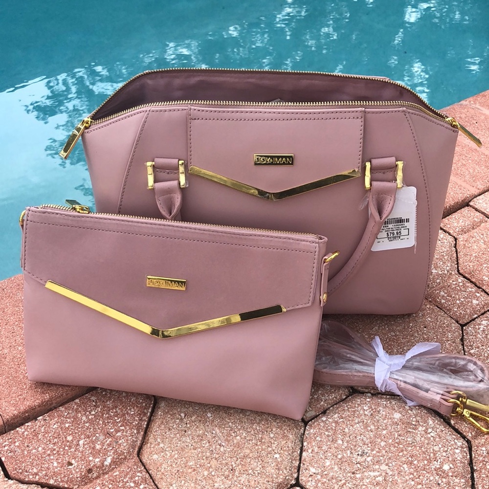 Leather purse with sachel. MAKE OFFER